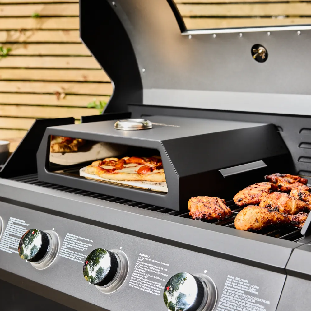 Fire Mountain BBQ Grill Top Pizza Oven - Image 3