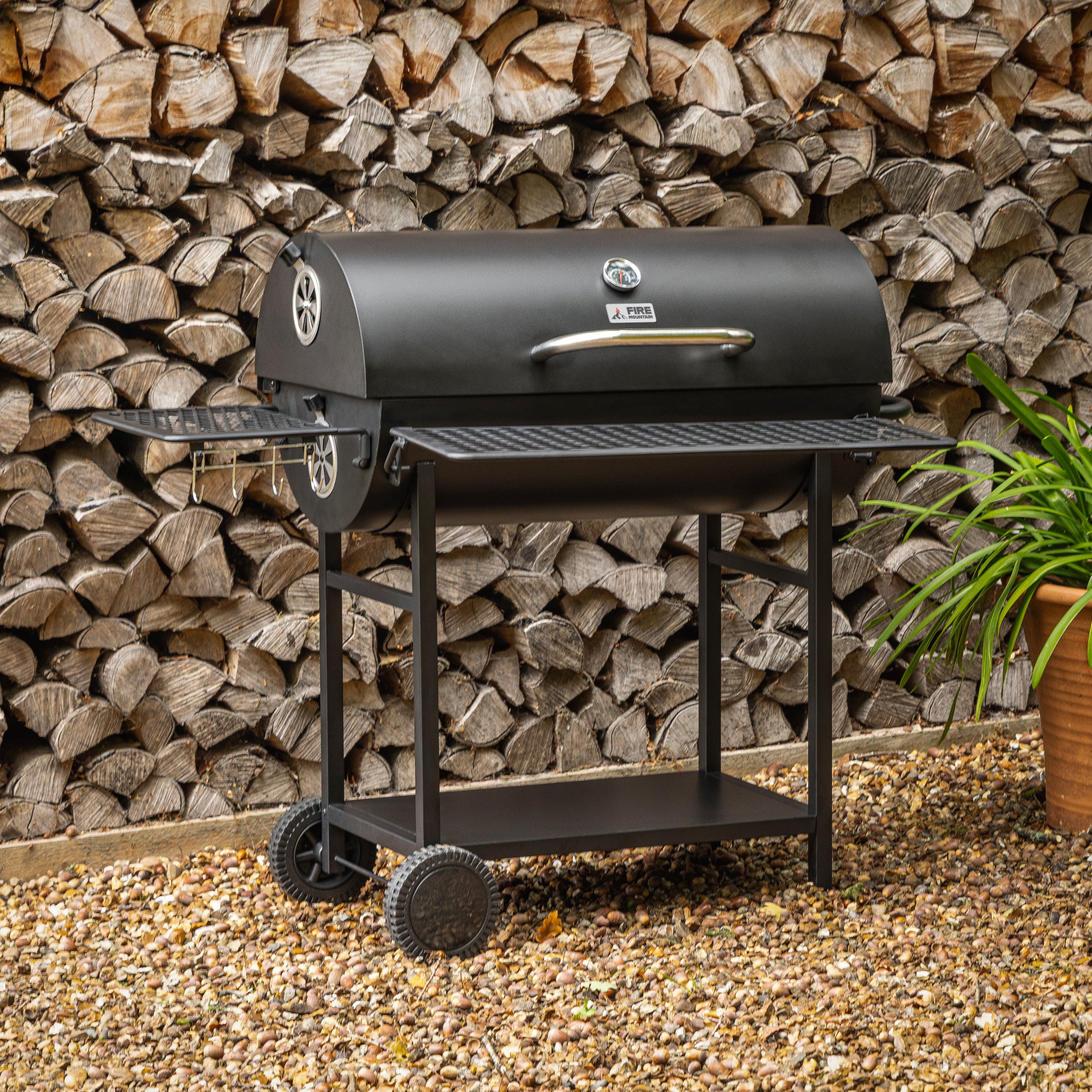 Fire Mountain Bromo Barrel Charcoal BBQ - Image 6