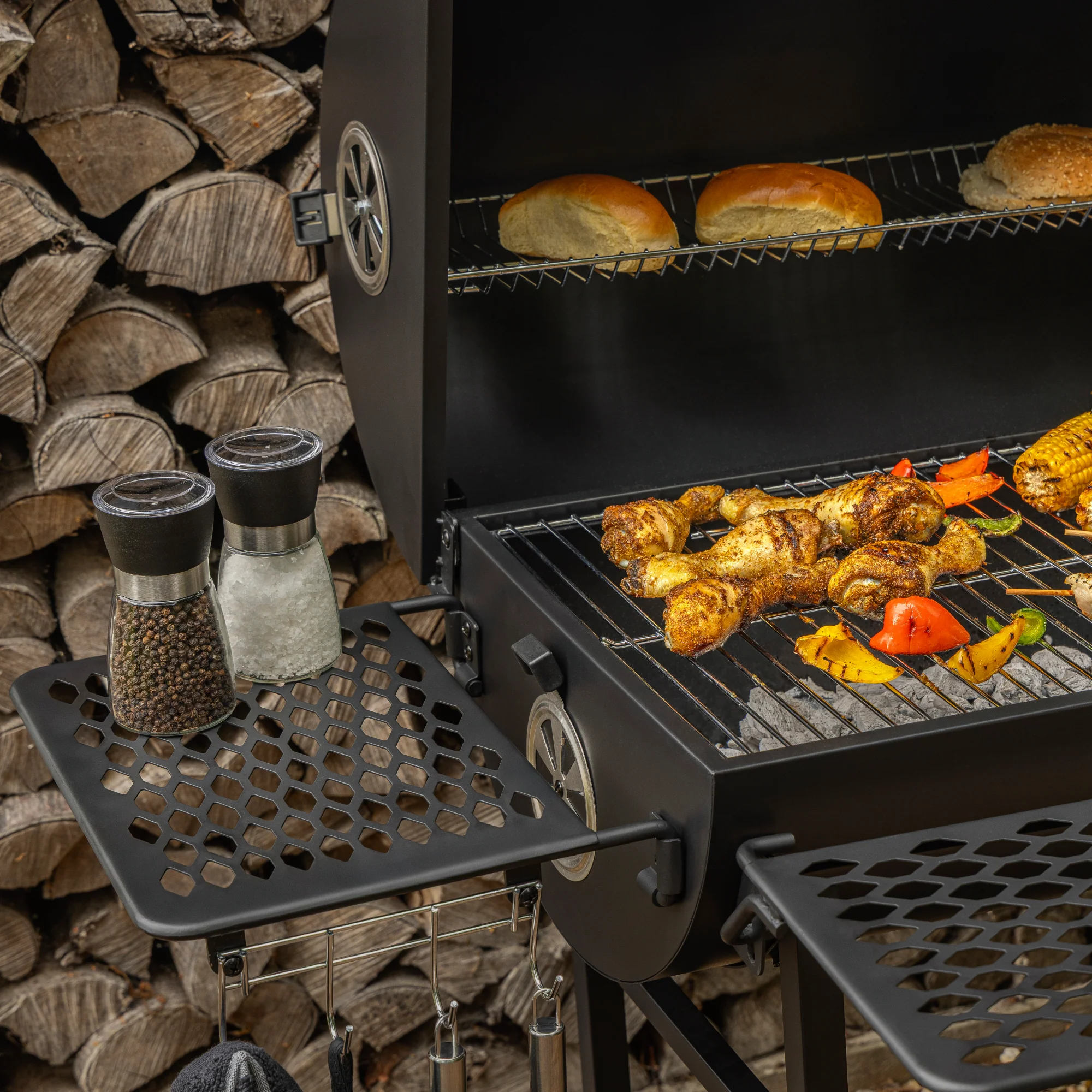 Fire Mountain Bromo Barrel Charcoal BBQ - Image 8