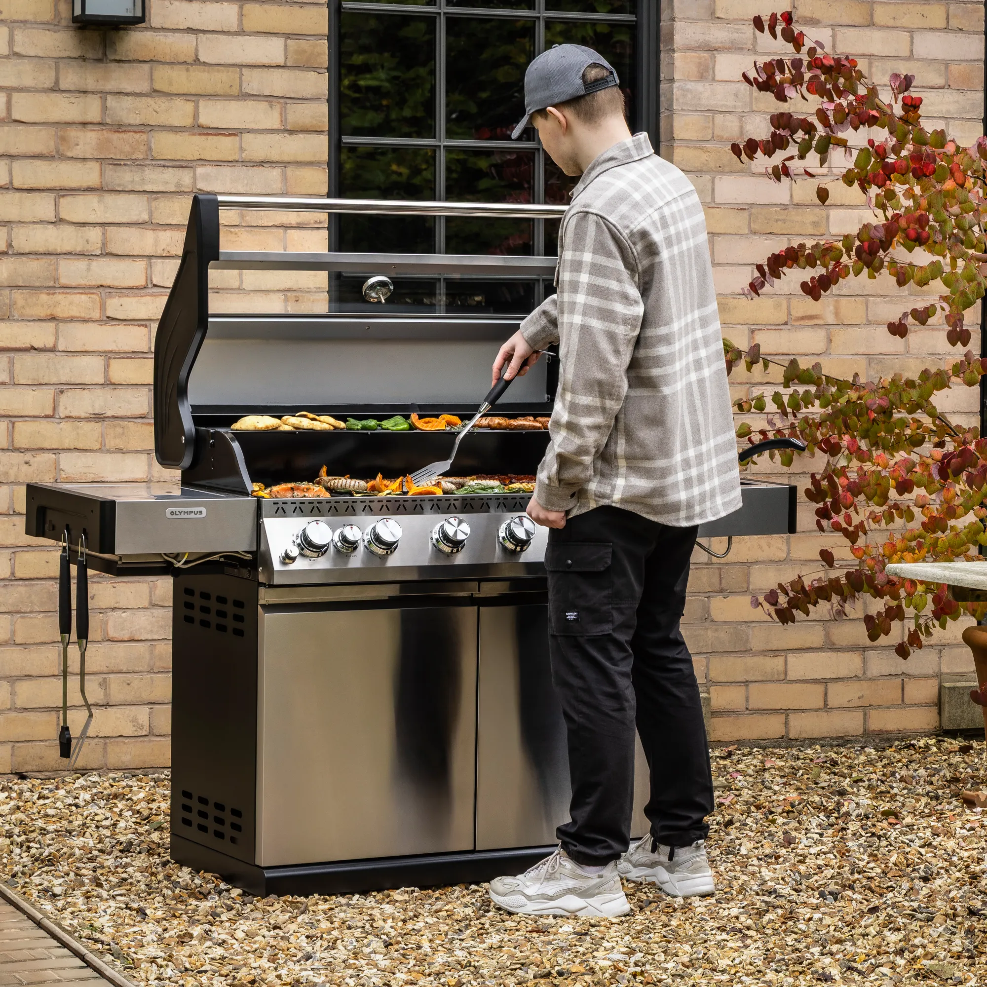 Fire Mountain Olympus Stainless Steel 8 Burner Gas BBQ (6+2) - Image 20
