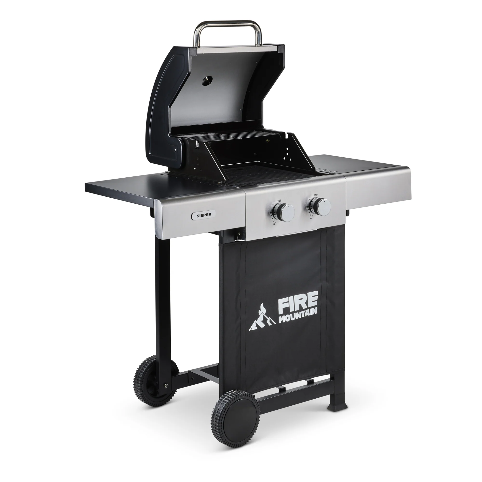 Fire Mountain Sierra 2 Burner Stainless Steel Gas BBQ - Image 3
