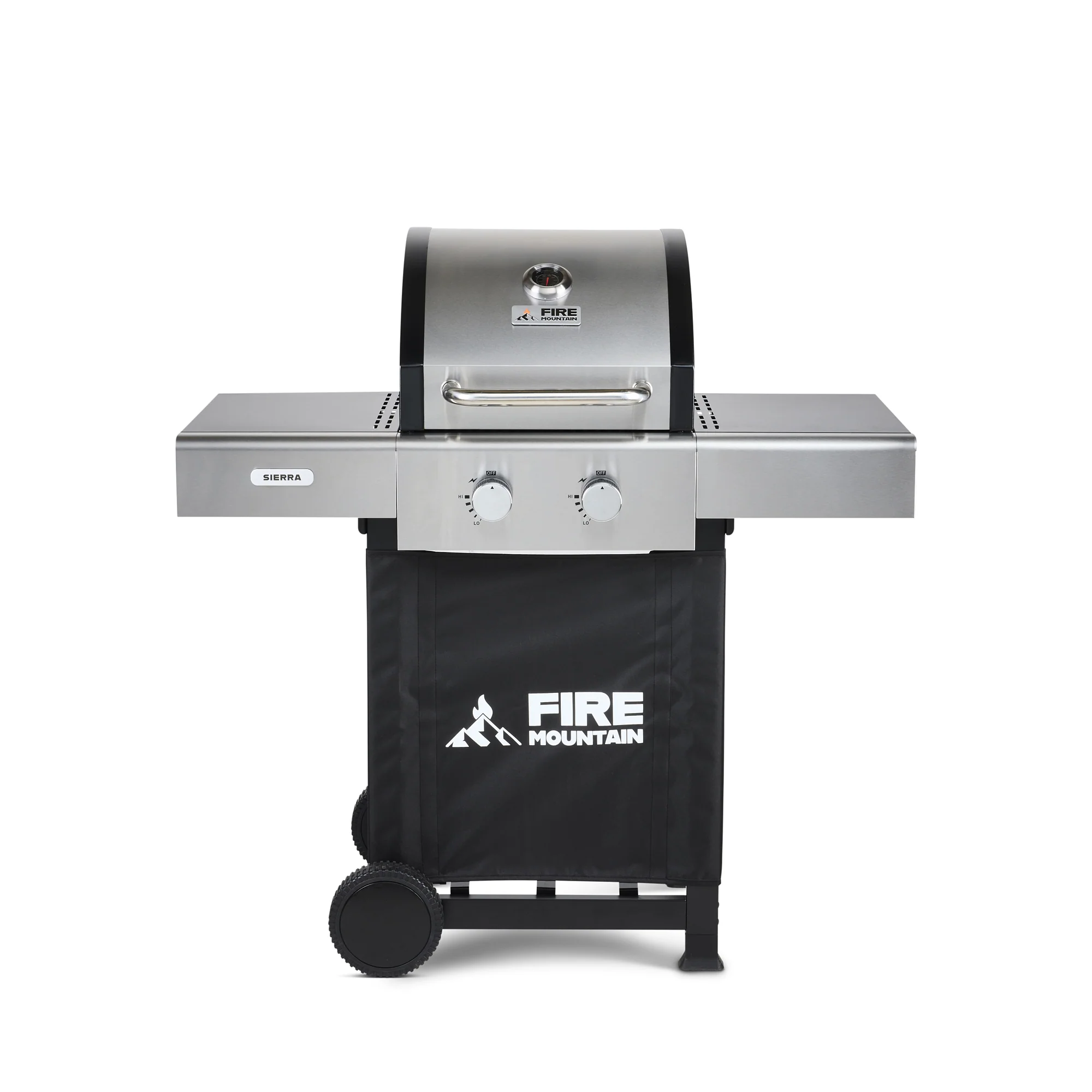Fire Mountain Sierra 2 Burner Stainless Steel Gas BBQ - Image 4
