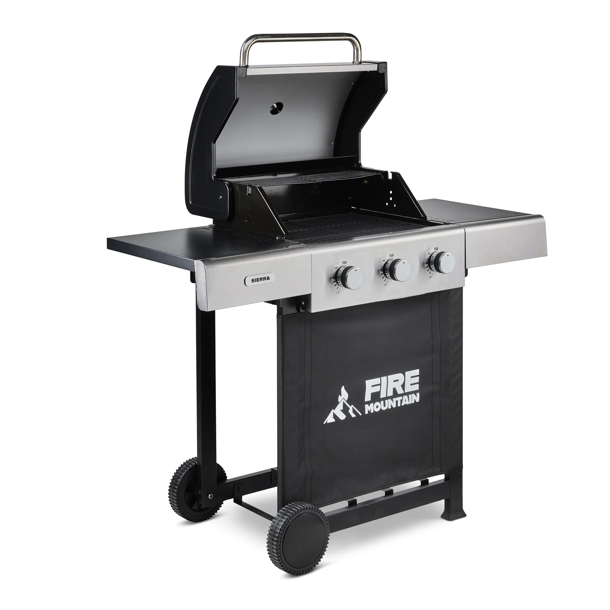 Fire Mountain Sierra 3 Burner Stainless Steel Gas BBQ - Image 3