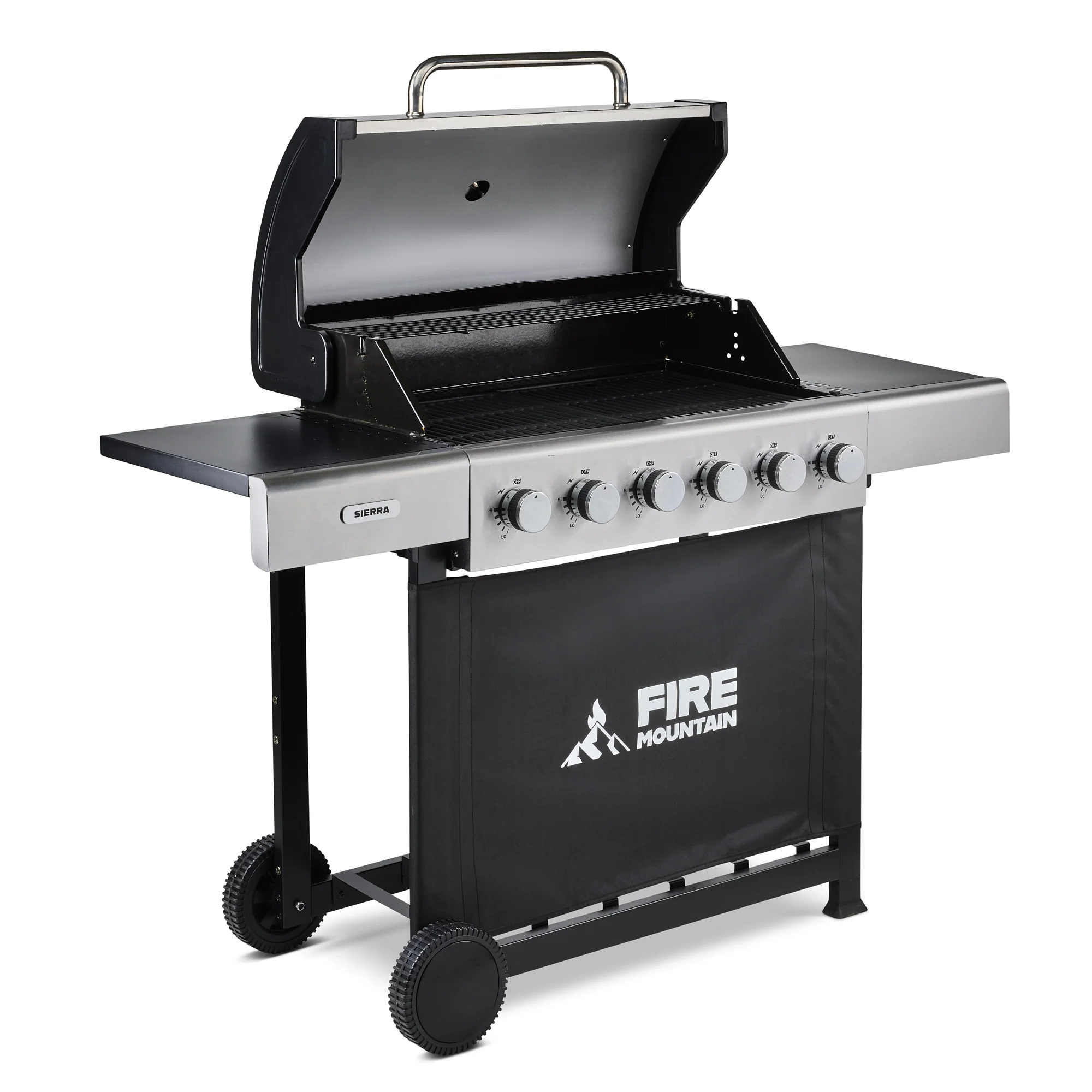 Fire Mountain Sierra 6 Burner Stainless Steel Gas BBQ - Image 3