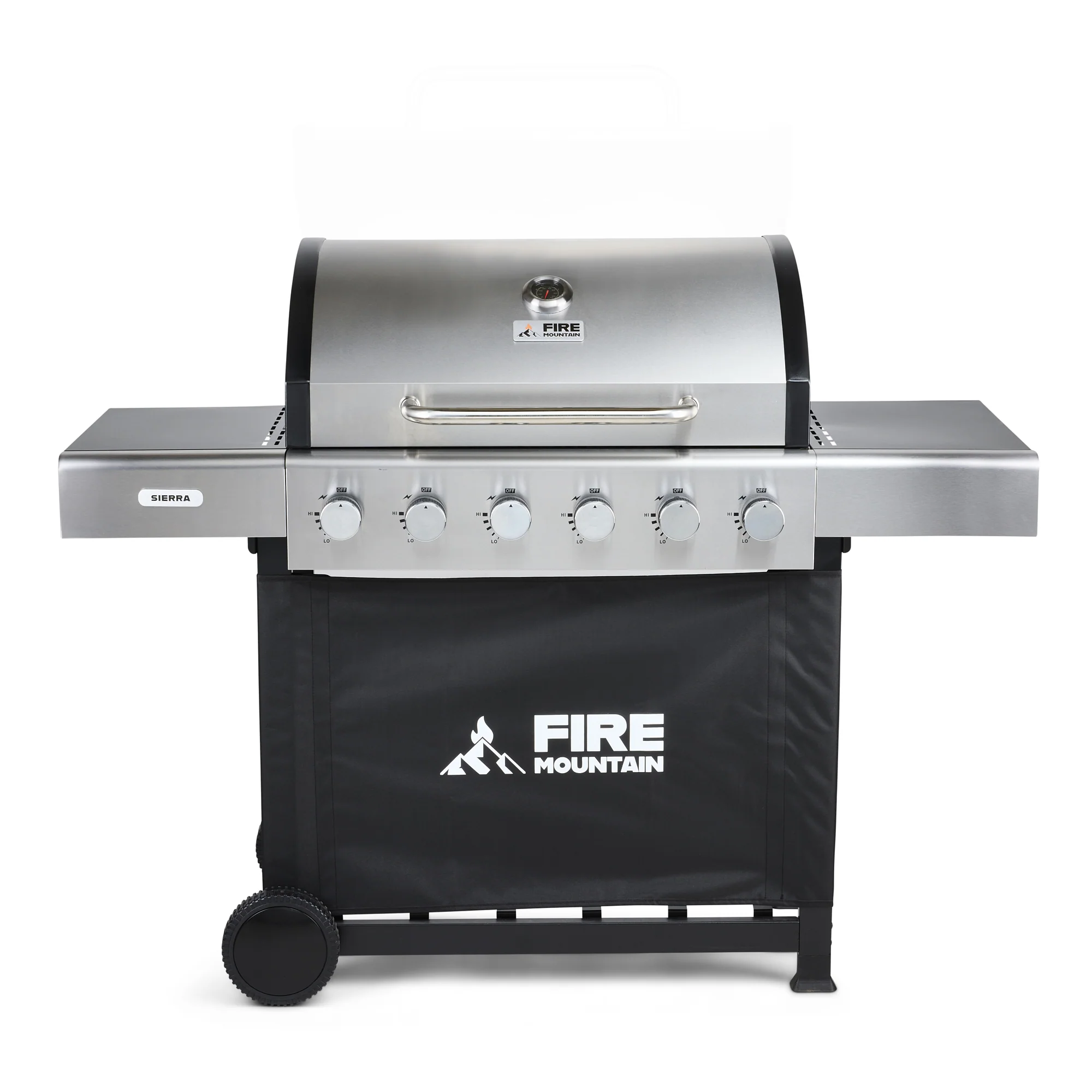 Fire Mountain Sierra 6 Burner Stainless Steel Gas BBQ - Image 4
