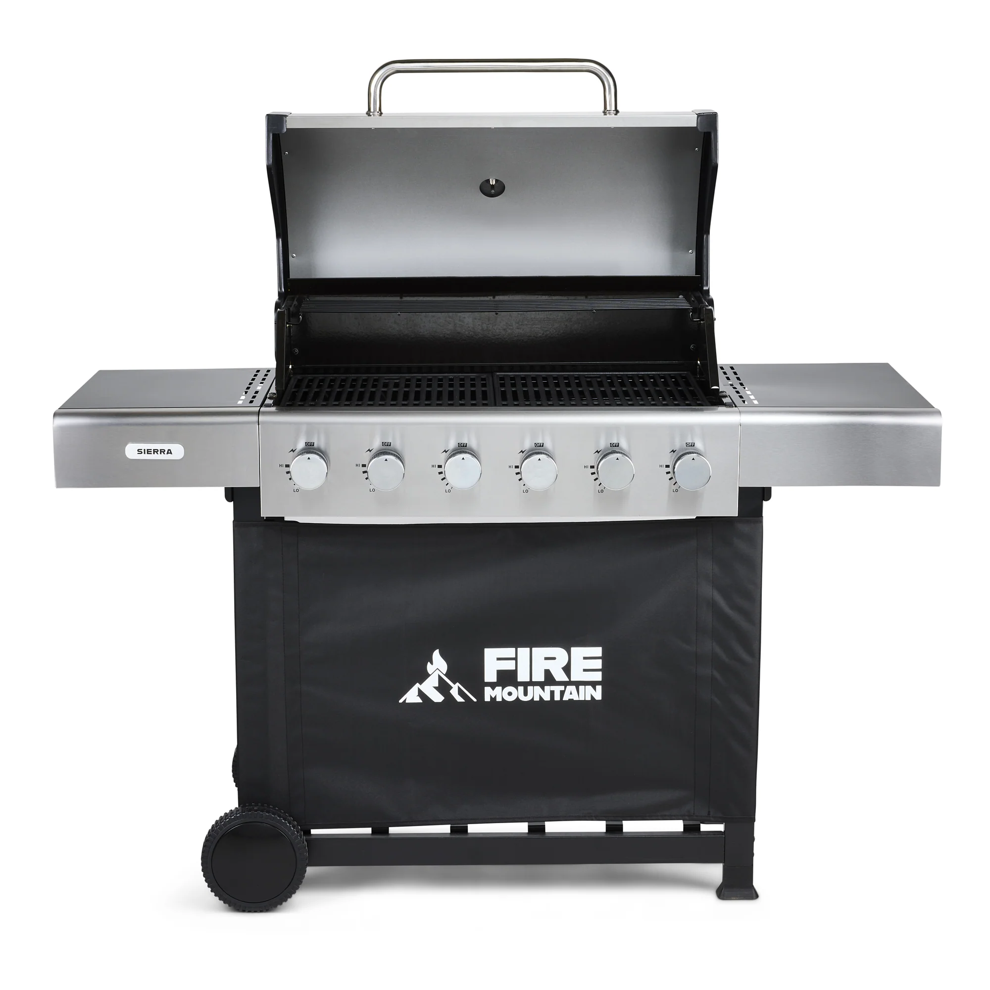 Fire Mountain Sierra 6 Burner Stainless Steel Gas BBQ - Image 5