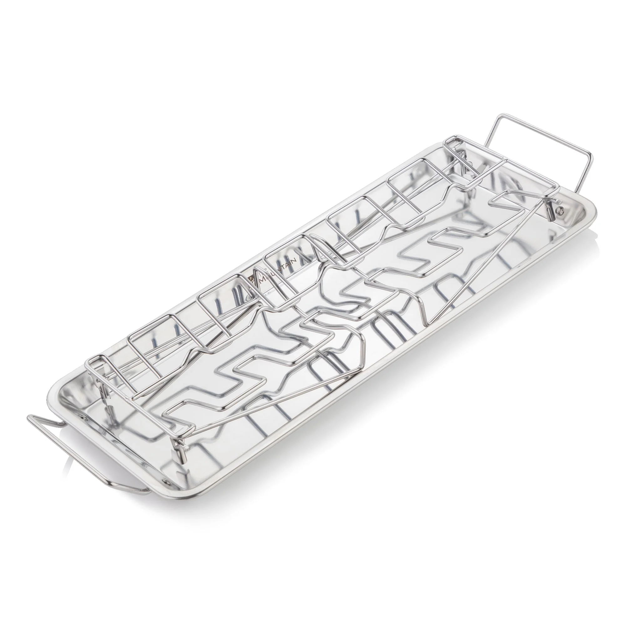 Stainless Steel BBQ Drumstick Rack - Image 3