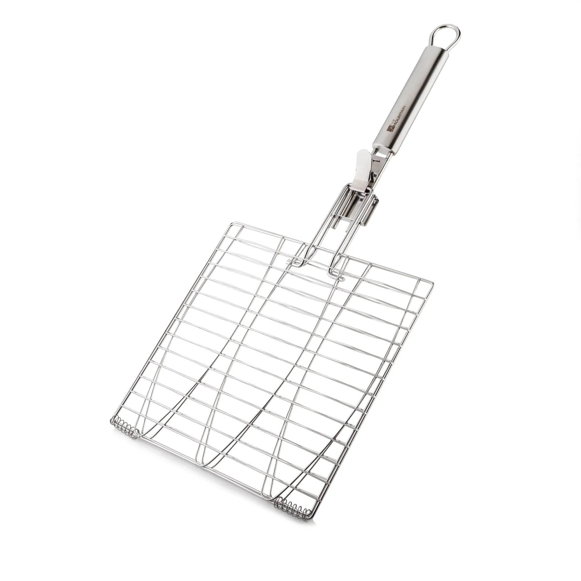 Stainless Steel BBQ Fish Grill Rack - Image 3