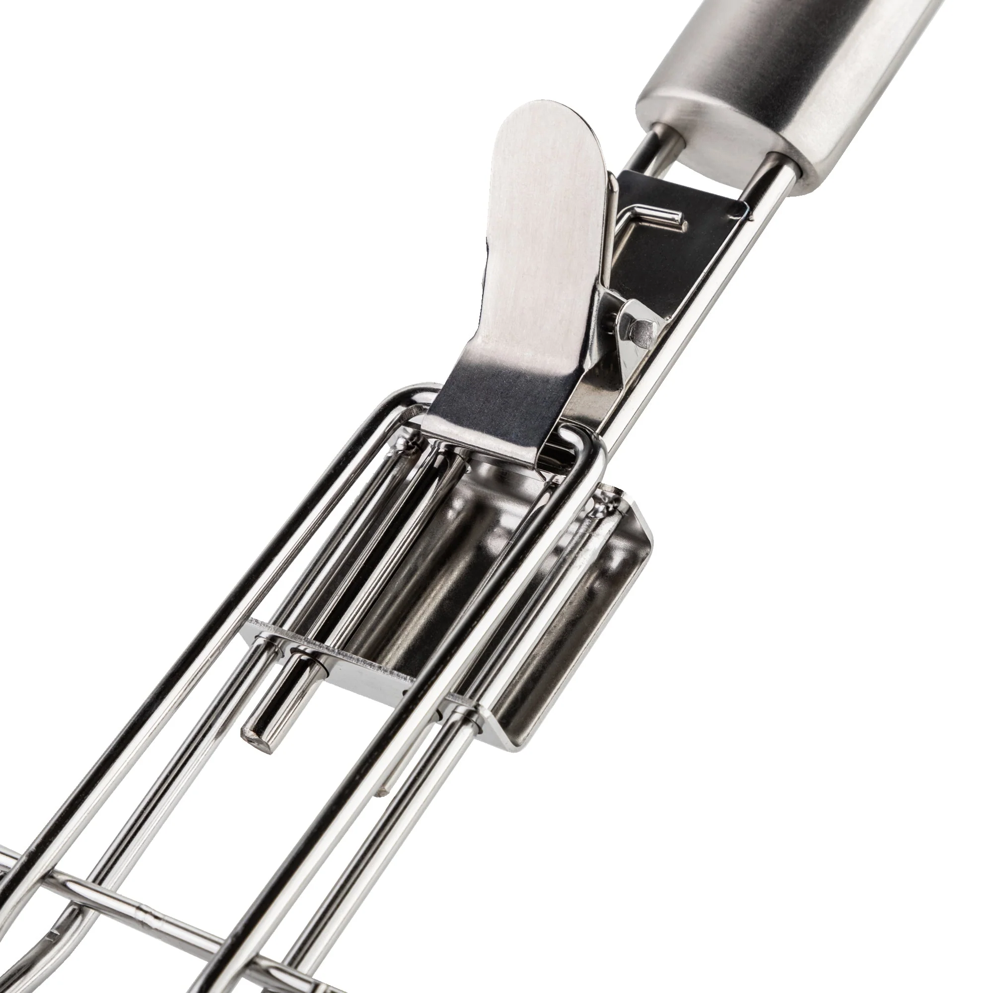 Stainless Steel BBQ Fish Grill Rack - Image 4