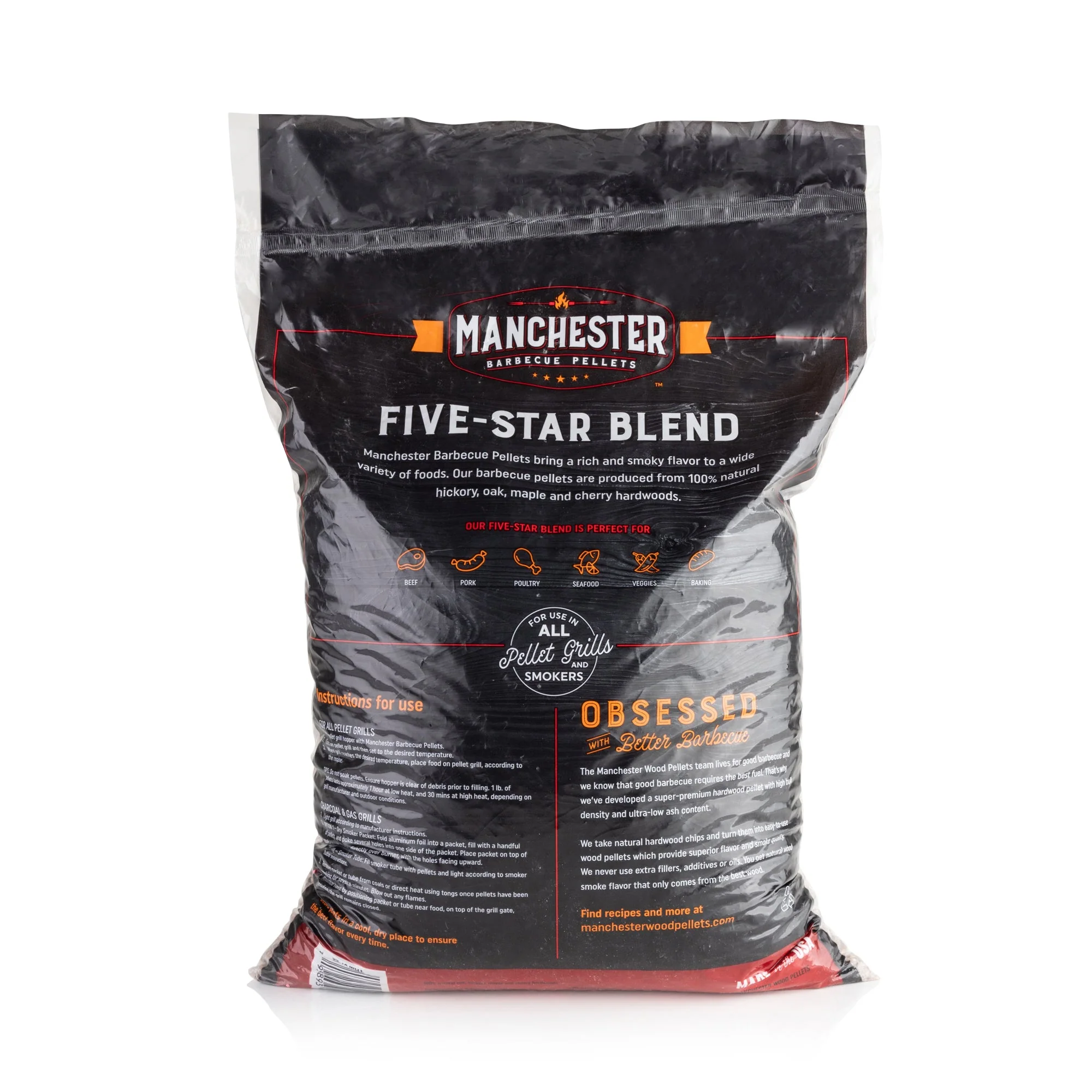 Manchester Barbecue Wood Pellets - 9kg Bag - Image 5