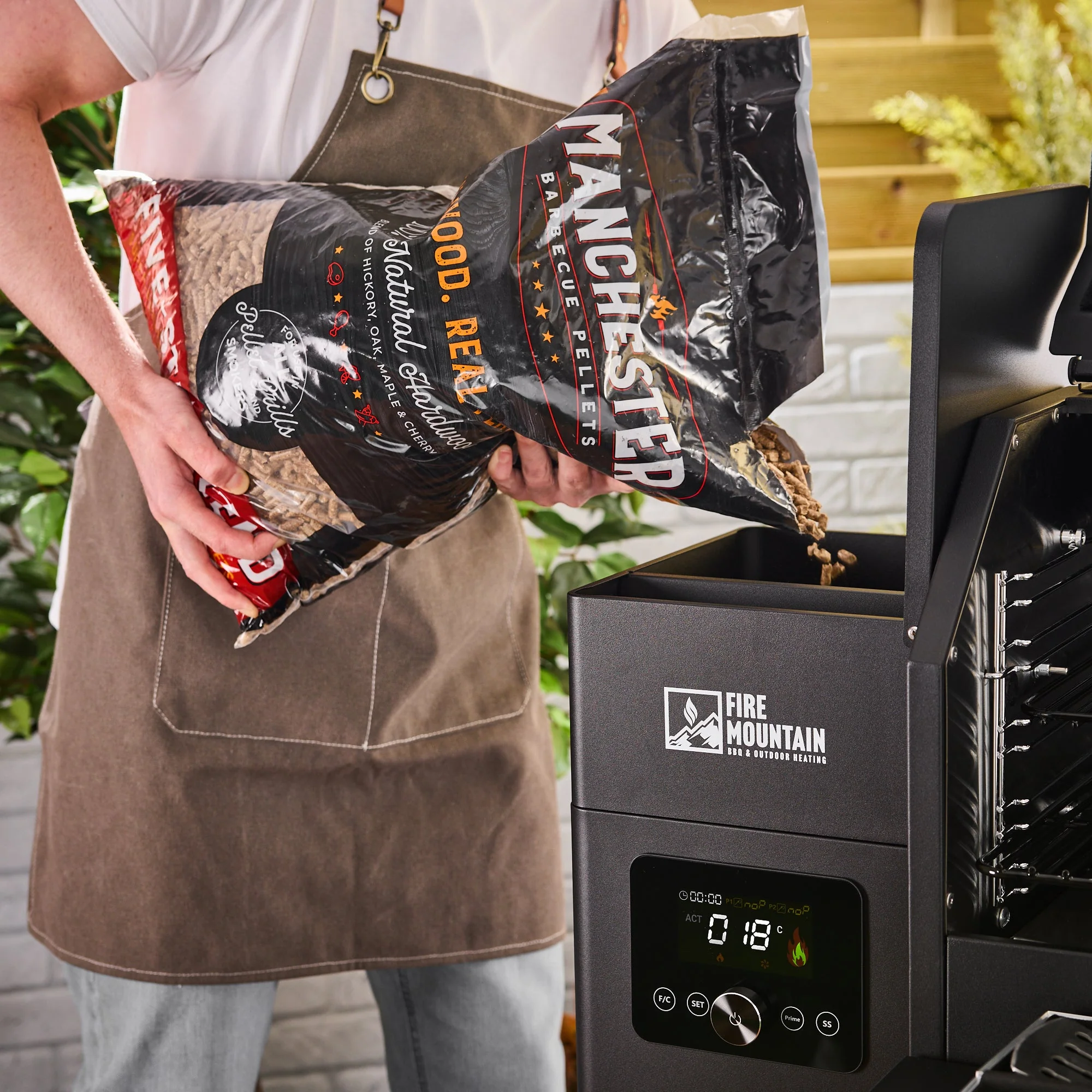 Manchester Barbecue Wood Pellets - 9kg Bag - Image 8